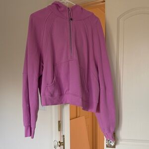 lululemon athletica Pink Half-Zip Sweater